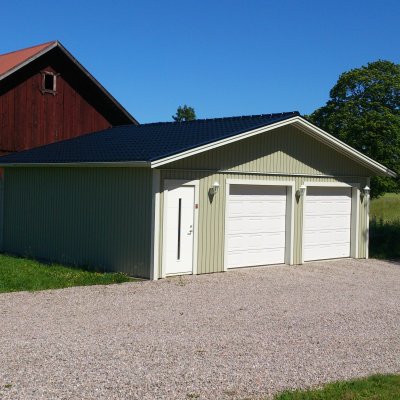 Nytt garage på landet