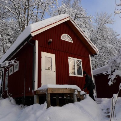 Ateljé i vinterskrud