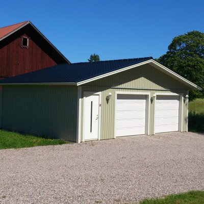 Nytt garage på landet