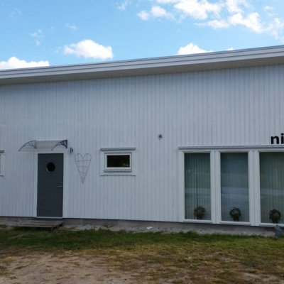 Fritidshus med pulpettak