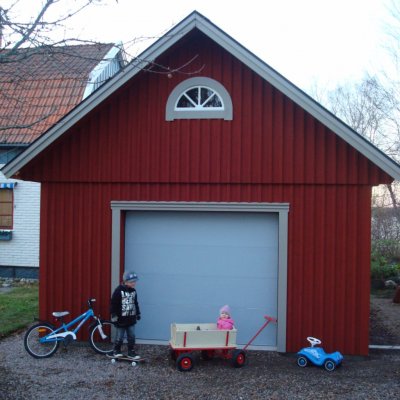 Halvmånefönster i gavelspets?