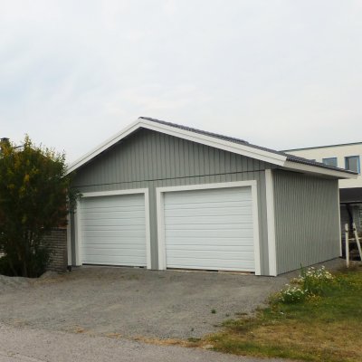 Exempel på dubbelgarage