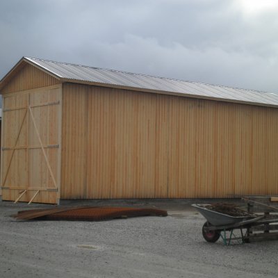Rejält båtgarage!