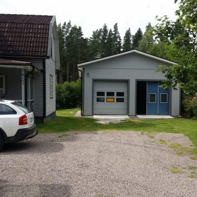 Maskinhall för hemmabruk