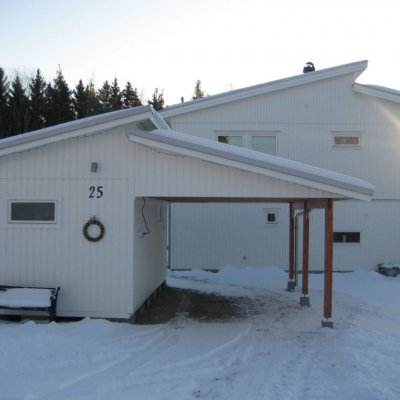 Funkiscarport med förråd