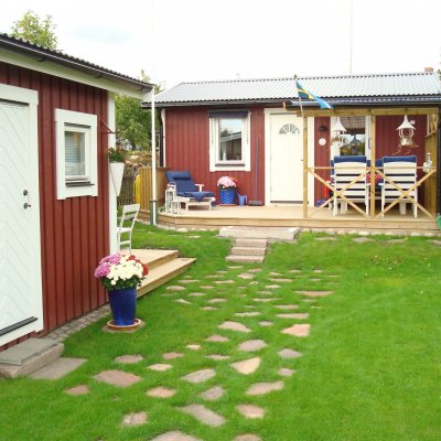 Stuga på kollo