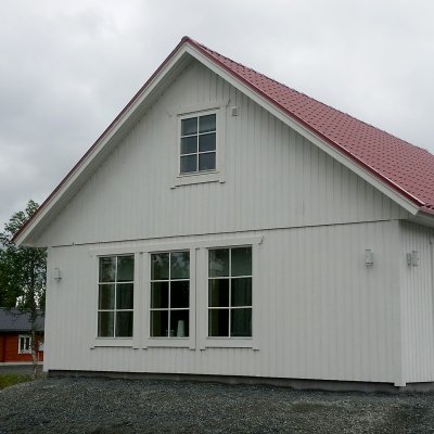 Fritidshus i 1,5-plan